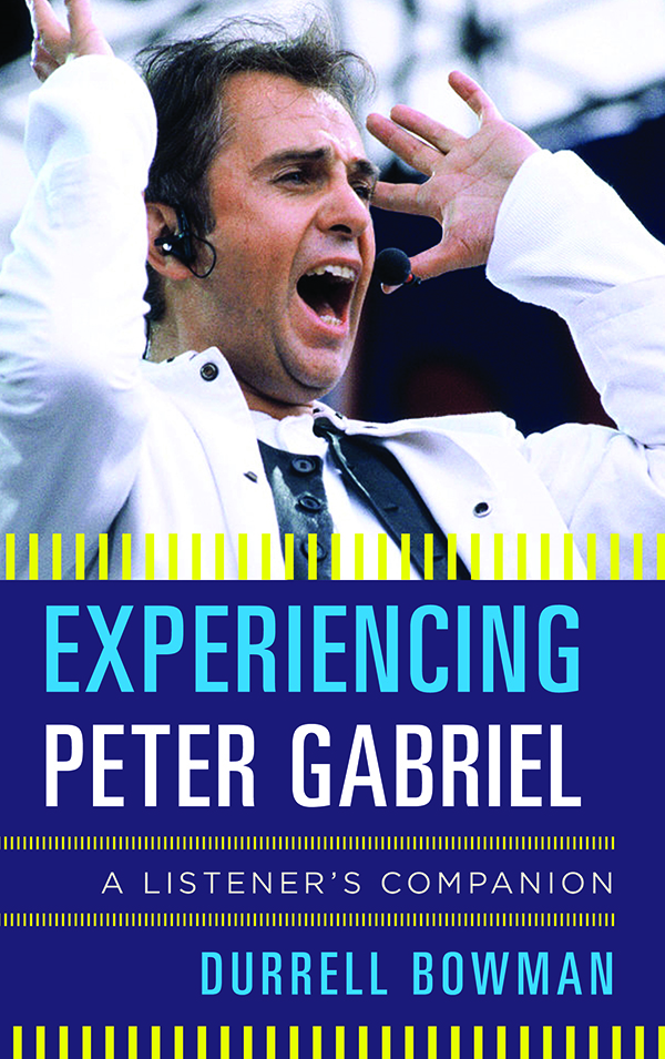 Experiencing Peter Gabriel (cover)