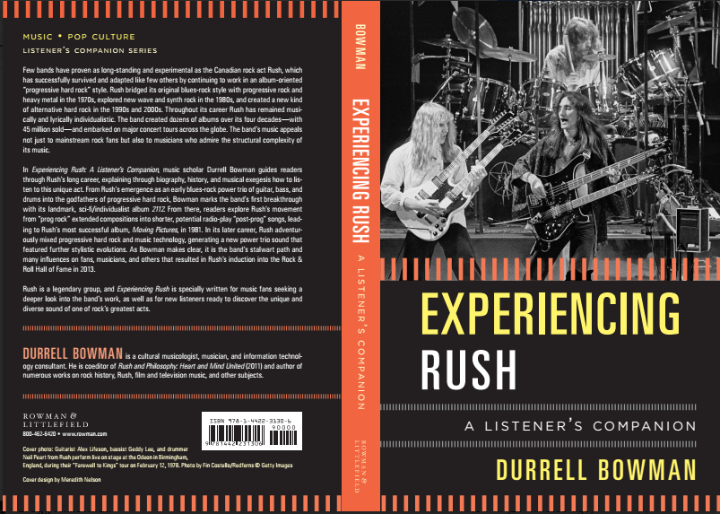 Experiencing Rush - full cover