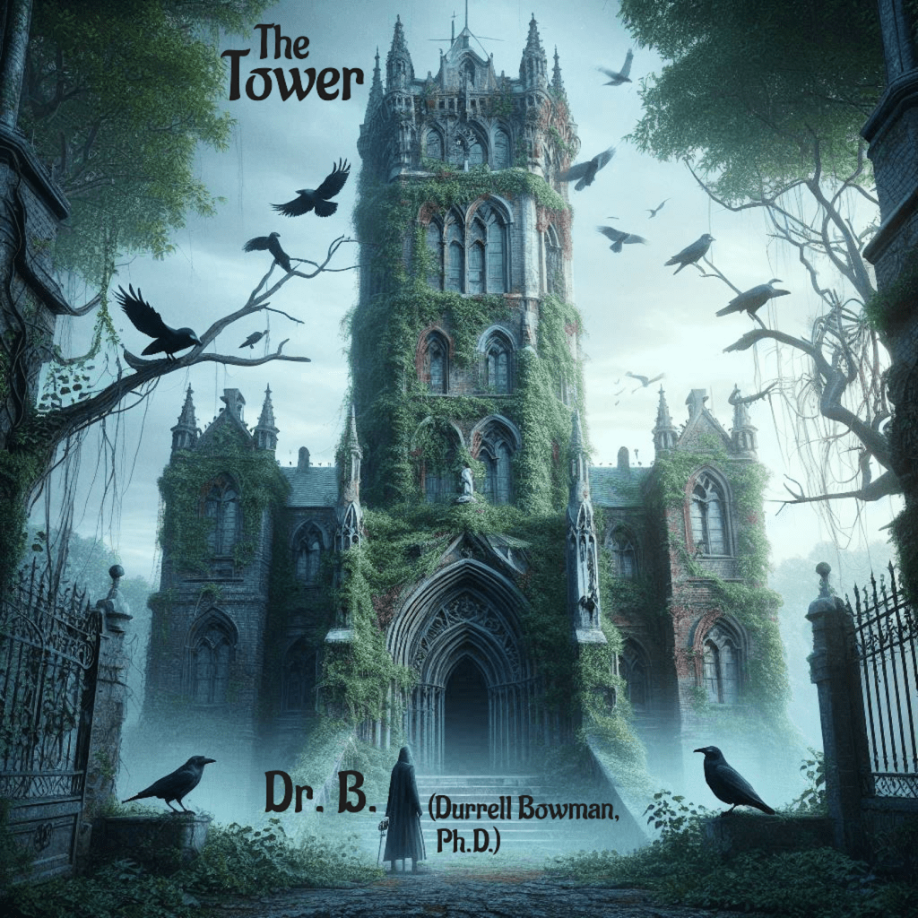 album cover of "The Tower" (concept album) - by Dr. B. (Durrell Bowman, Ph.D.)